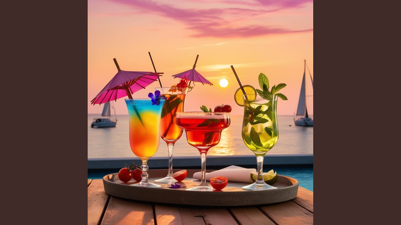 Cocktails at Sunset