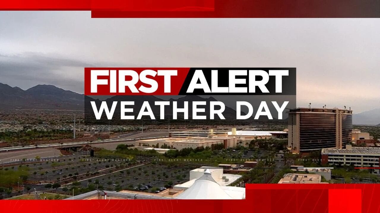 Rain chances return Friday in Las Vegas Valley - YouTube
