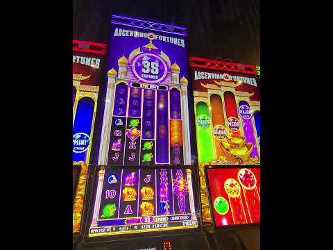 Good Win! Ascending Fortunes Slot Machine Major Bonus 200 Expands @ $2.25 bet level