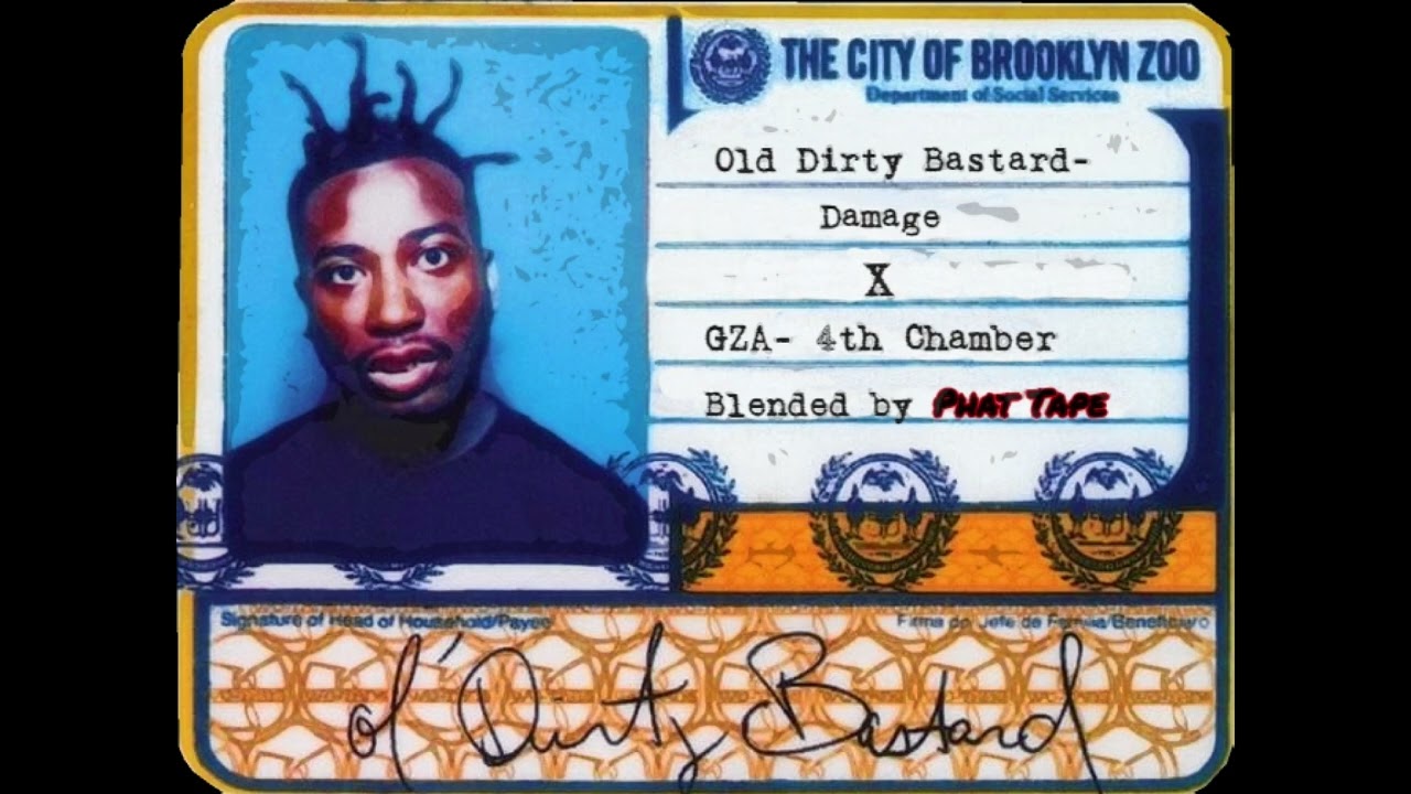 Ol Dirty Bastard Gza 4th Chamber Of Damage Odb X Gza Youtube
