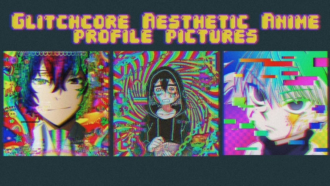 aesthetic anime girl profile pics (credits to the owners