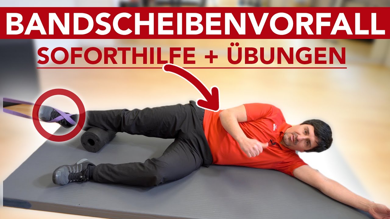 Bandscheibenvorwölbung \u0026 Bandscheibenprotrusion - Mach diese Übungen! (Prävention \u0026 Chroniker)