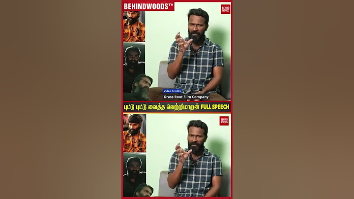 "Dhanush பணம் வேணாம்னு சொல்லிட்டாரு.." Vetrimaaran about rumors