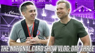 SPENDING 12 HOURS STRAIGHT AT A CARD SHOW 😳 DAY THREE NATIONAL VLOG