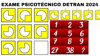 exame psicotécnico detran 2024, psicotécnico detran 2024, teste psicotécnico detran 2024, psicoteste