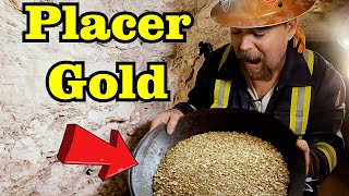 * IMPORTANT UPDATE * Incredible Placer Gold Deposit Found Underground.