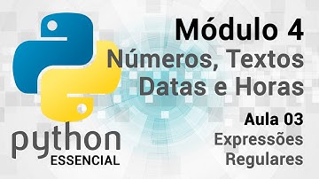 Python Essencial :: Manipulação de Textos com Expressões Regulares