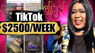 $2500 in 1 Week Using TikTok Only 10 Minutes A Day 2024