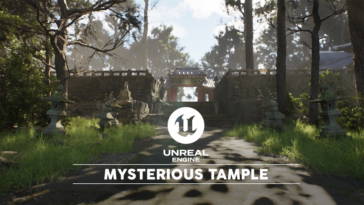 Unreal Engine 5 render - Mysterious Temple - YouTube