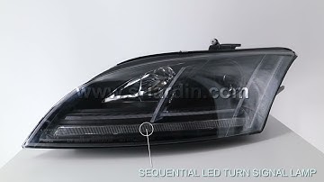 Audi TT MK2 06-09 Projector Head Lamp ( MK3 Style )