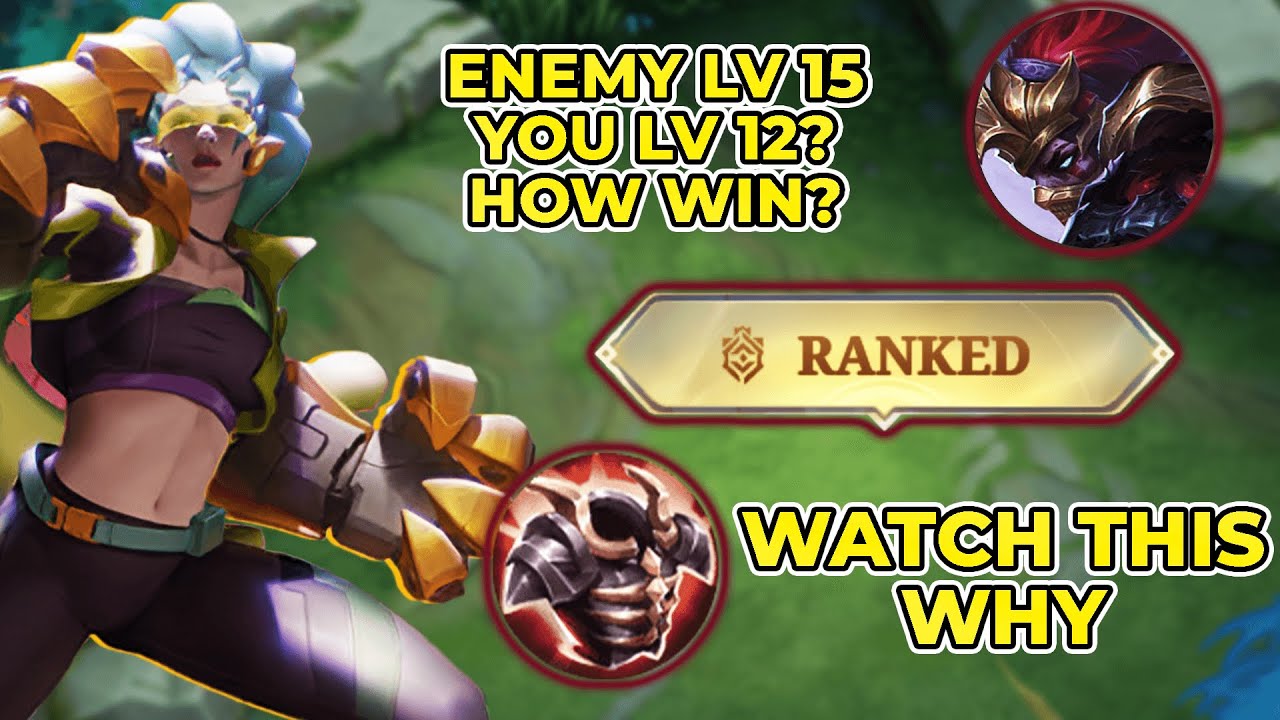 If Your Enemies Core Farm 3 Level Ahead Than Your Team, Then Watch This - Masha Mobile Legends