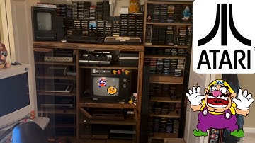 Atari ColecoVision Intellivision Setup Collection Tour