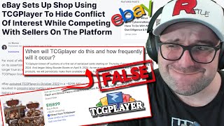Is Daddy eBay Lying To Us & Directly Competing With Sellers Through TCGPlayer?