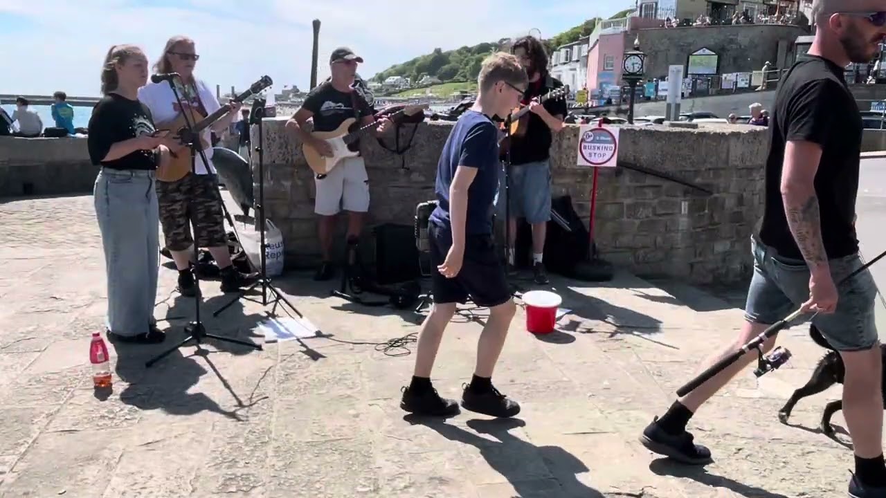 The Hubcaps - Let It Be - The Beatles cover - live Lyme Regis Busking Festival 10/5/25