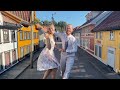 Dancing Boogie Woogie in a MINIATURE TOWN! - Sondre & Tanya