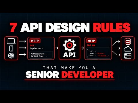 7 API Design Rules That Make You a Senior Developer