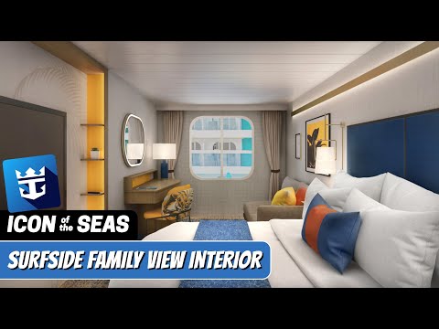 Icon of the Seas Surfside Family View Interior walkthrough tour