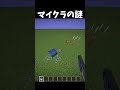 マイクラの謎#shorts