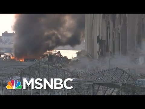 Beirut Explosion Comes While Hezbollah Members On Trial For PM’s Death | Andrea Mitchell | MSNBC