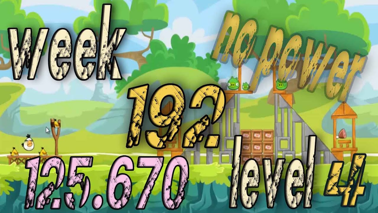 Angry Birds Friends Tournament Week 192 Level 4 | no power  HighScore  ( 125.670 k )