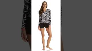 La Blanca Island Goddess Fold-Over Boyshort Swimoutlet