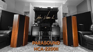 Chicago Speakerworks, Parasound HCA-2200ii, WiiM ultra #music #audiophile #audio #love #live #style