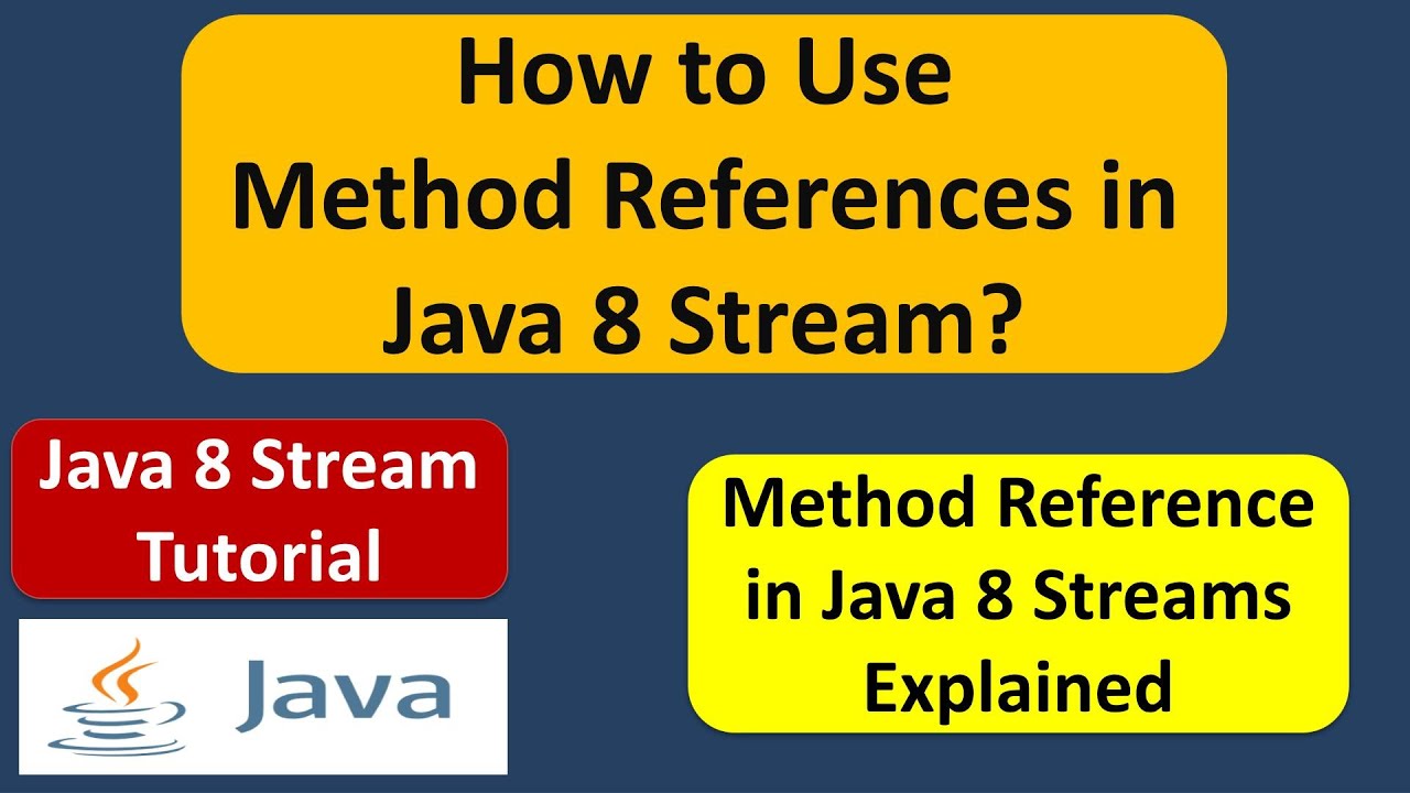 Java method reference. Java 8 Stream. Java reference.