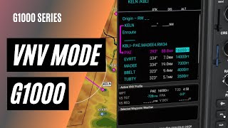 Using Vertical Navigation on the G1000 | VNV Mode | Top of Descent Planning screenshot 1