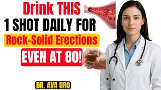 Urologist: Drink THIS 1 Shot Daily for Rock-Solid Erections Even at 80! DR.AVA