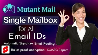 Mutant Mail : Single Mailbox For All Email Ids | How To Manage Multiple Email Accounts #shorts