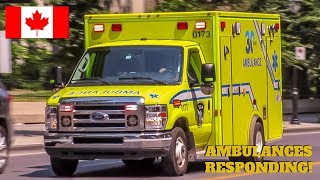 Montréal | Urgences-Santé EMS Ambulances Responding & Transporting Patients With Lights & Siren screenshot 2