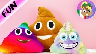 TRE EMOJI DI CACCA DIVERSI: qual è la vostra preferita? Arcobaleno, unicorno, classica :) screenshot 4