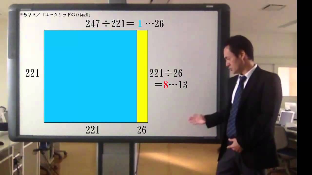ユークリッドの互除法