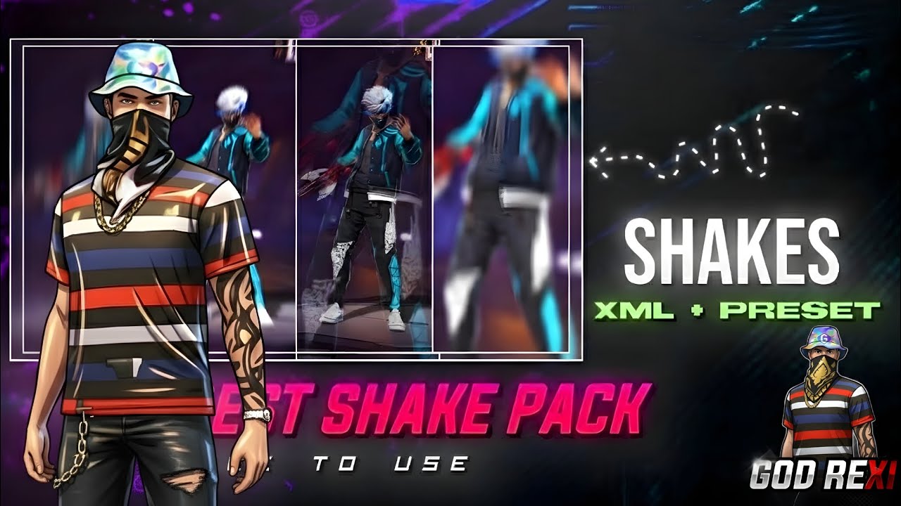 Top 10 Shakes Xml Preset's | 4k Quality Shakes  Pack For Alight Motion | Free To Use 💯 #13