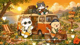 A Summer Road Trip Playlist ☀️🎒 Jazzhop Grooves for New Roads & Happy Moments