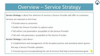 ITIL Foundation  Service Strategy Concepts