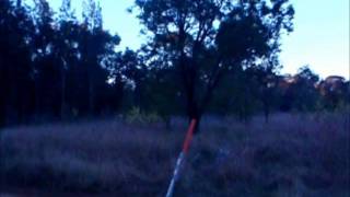 Kno3 Rocket Launch + Explosion
