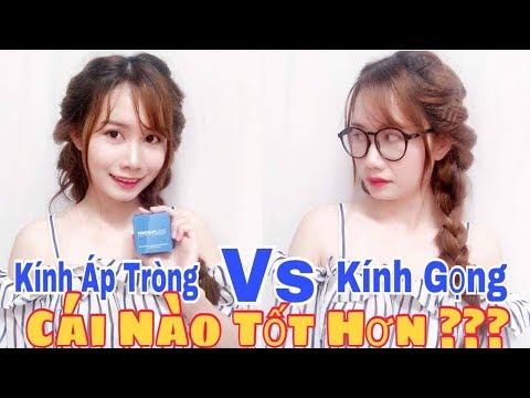 Có Nên Sử Dụng Kính Áp Tròng ( Contact Lens) Thay Cho Kính Gọng Cận Thị | Yêu Làm Đẹp