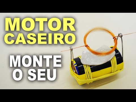 Vídeo: Como construir um motor elétrico simples: 10 etapas (com fotos)