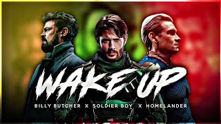 WAKE UP! - MoonDeity || Homelander × Billy Butcher × Soldier Boy || Wake Up Edit || The Boys Edit Resimi