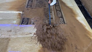 Amazing Way To Super Clean The Nastiest And Dirtiest Carpet- ASMR Carpet Cleaning - Satisfying Video