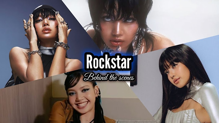 Lisa -  Rockstar (M/V Behind the scenes)💥Part.1      #Daisycharm