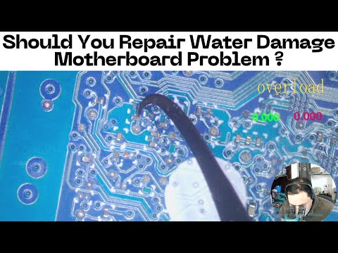 How to decide Whether to Repair Massive Water Damage Motherboard Problem or Not | Chiplevel Repair