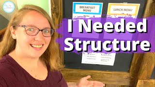 How To Gain Structure, Reduce Screen Time, & Meal Plan This Summer || Homeschool Mom Tips