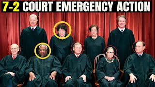 BREAKING: Supreme Court’s 7–2 Emergency Action Just Changed Everything—Massive Legal Shockwave Hits!