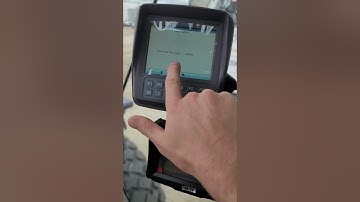 Weigh Scale - Warning Weight & Unit of Measurement Setting - XCMG XC938U/948U/958U