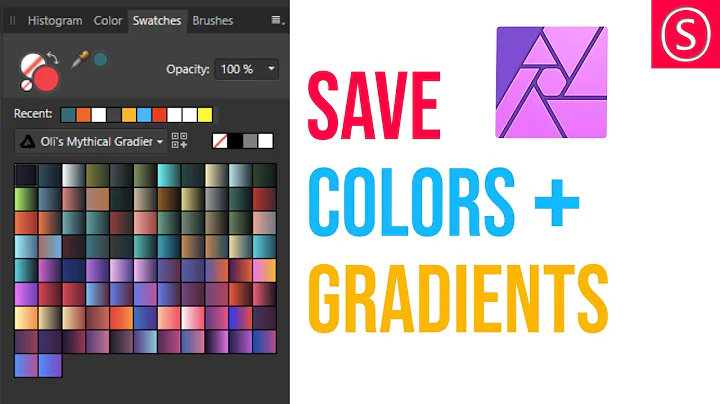 Master Color Palettes in Affinity Photo