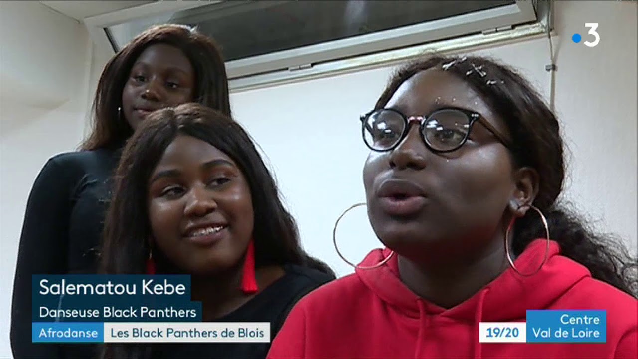 Portrait des Black Panthers de Blois france télévisions sport