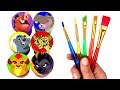 How to draw lion guard characters  lion guard drawing  painting for kids