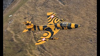 Tiger Hawker Hunter At The Spectacular Axalp